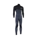 combinaison kitesurf surf wingfoil windsurf ion seek core 5/4 front zip men distorted black LT